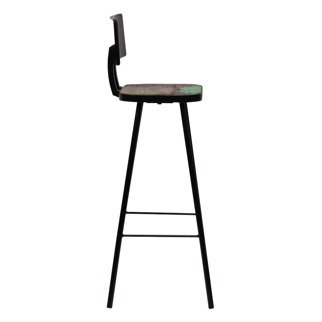 Bar Chair Set Of 2 Multicolor