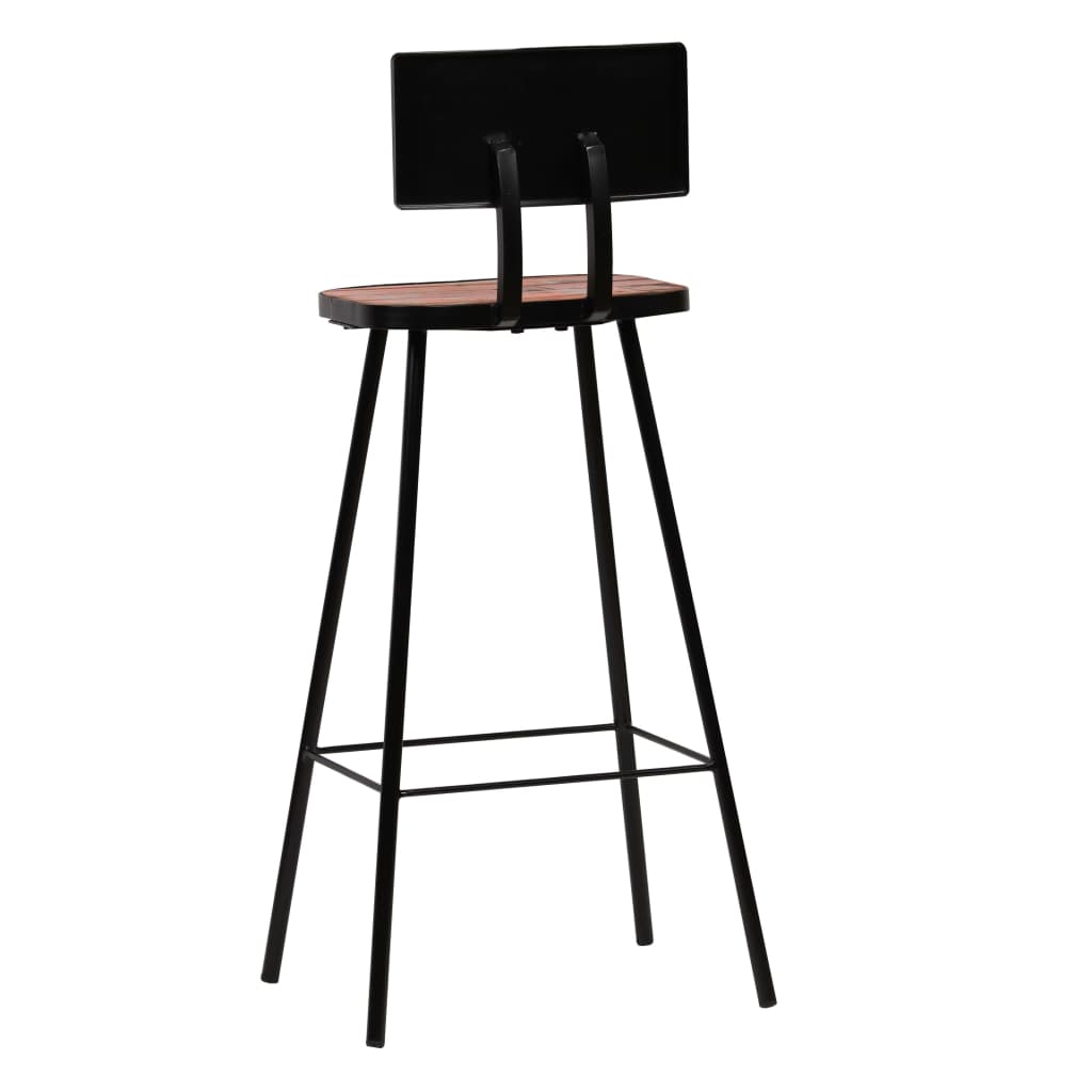 Bar Chair Set Of 2 Multicolor