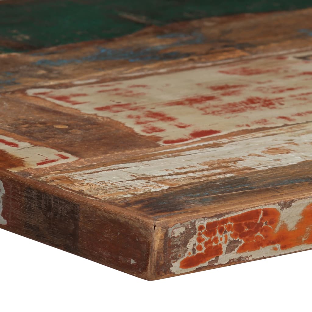 Bar Set Multicolour Solid Reclaimed Wood Medium Industrial