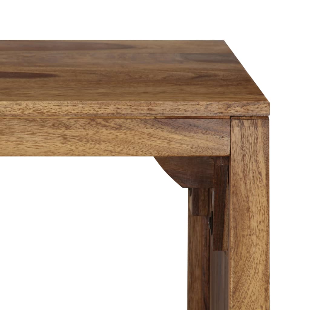 Writing Table Natural Sheesham Solid Sheesham Wood Medium