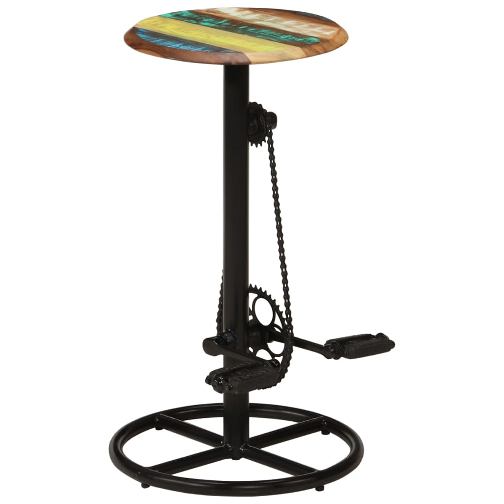 Bar Chair Set Of 2 Top With Black Steel Frame