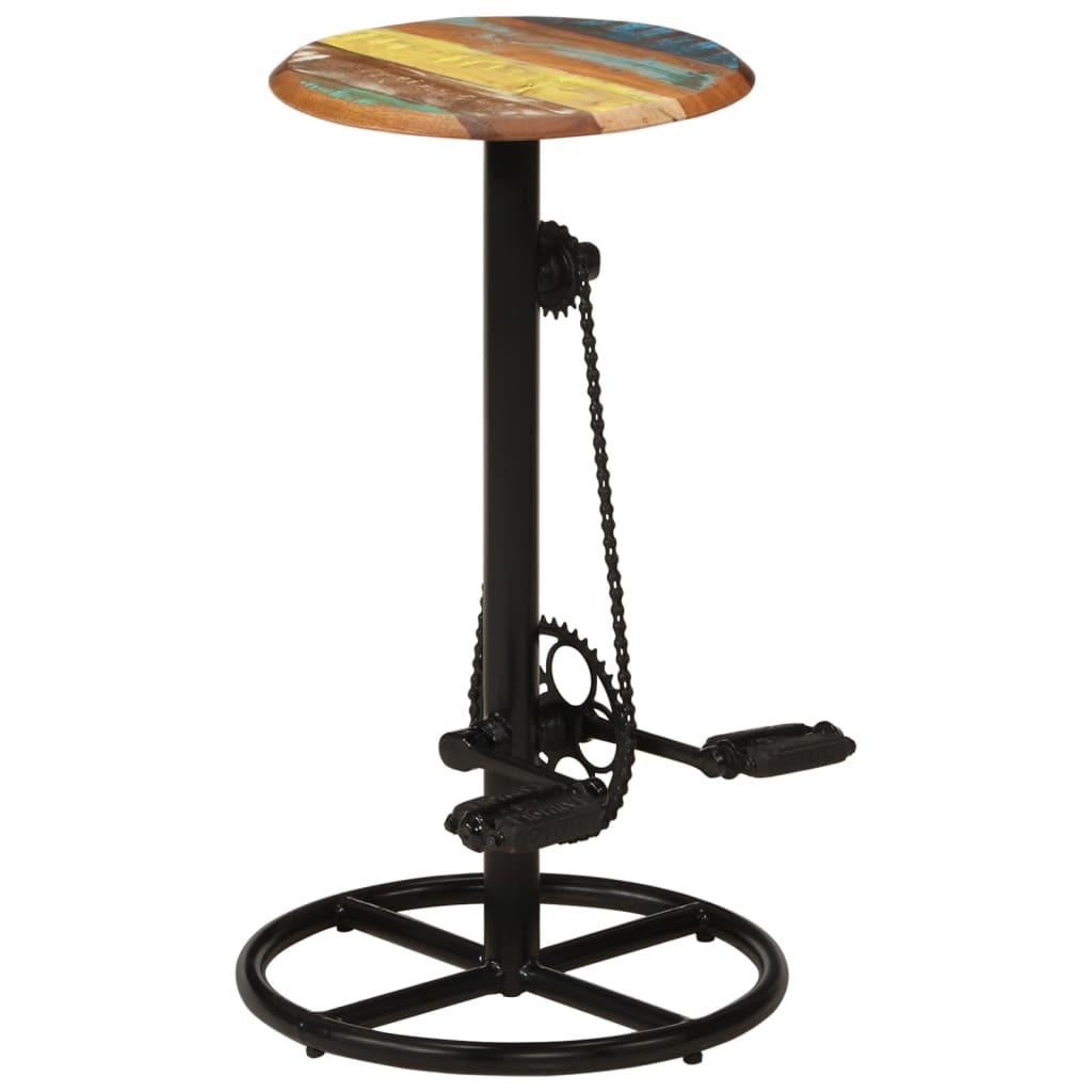 Bar Chair Set Of 2 Top With Black Steel Frame