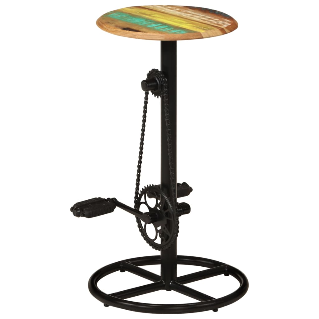Bar Chair Set Of 2 Top With Black Steel Frame