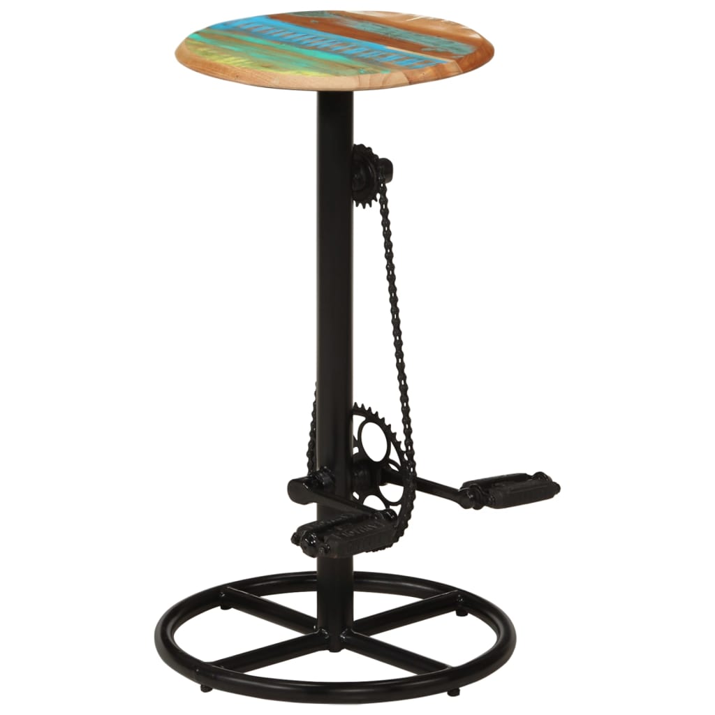 Bar Chair Set Of 2 Top With Black Steel Frame