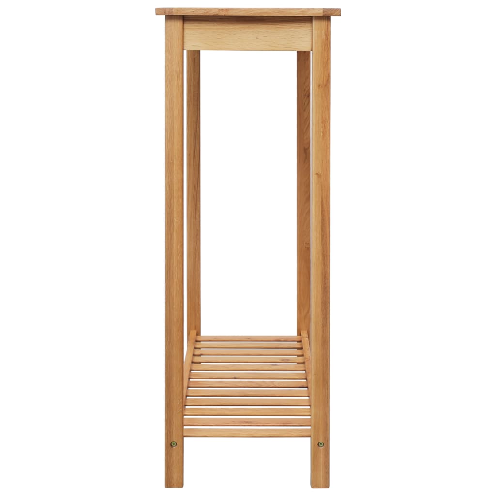 Bar Set Natural Brown Solid Oak Wood, Mdf With Oak Veneer Standard