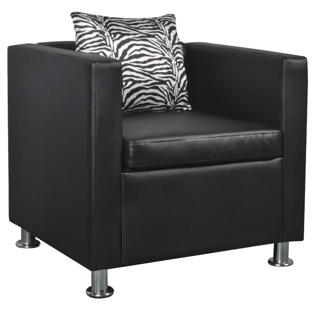 Armchair Pvc, Polyester, Cotton Medium Durable Armchair