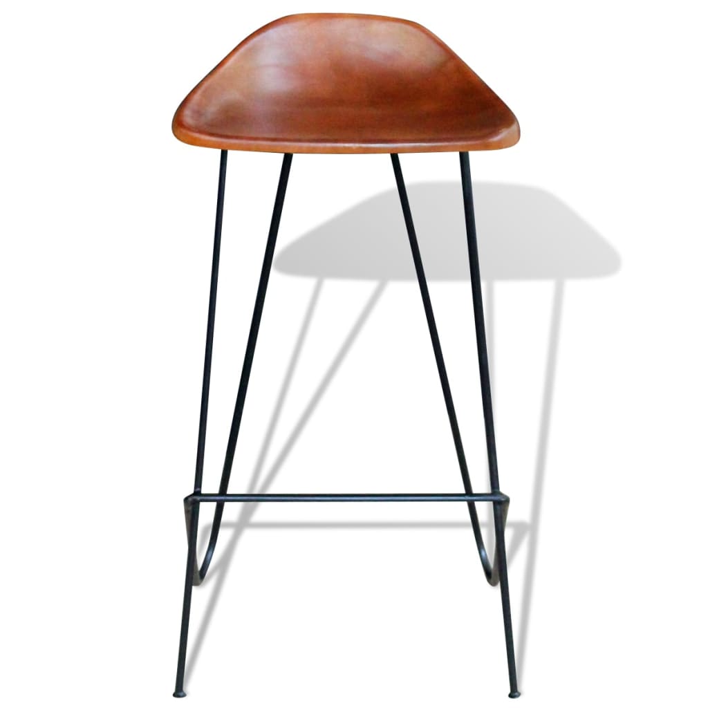 Bar Stools Set Of 2 And Black