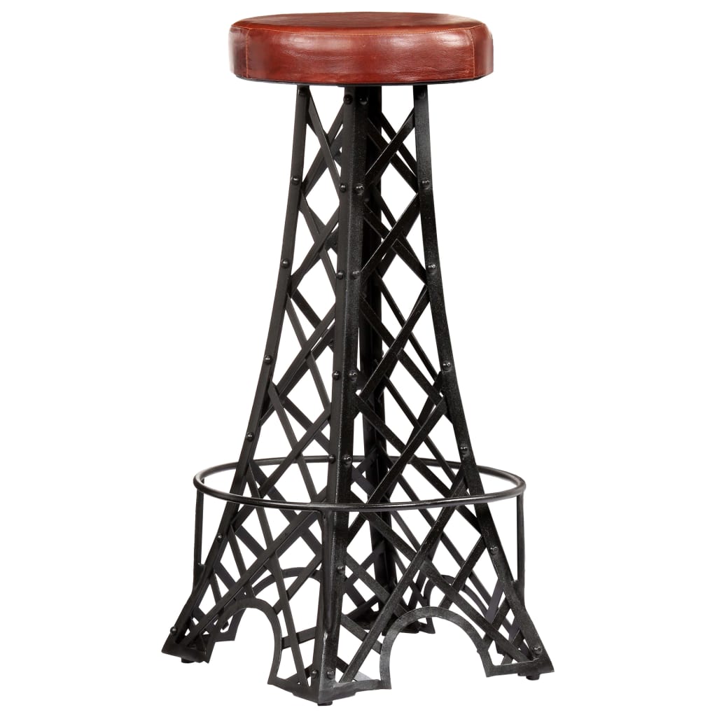 Bar Stool Set Of 2 And Black