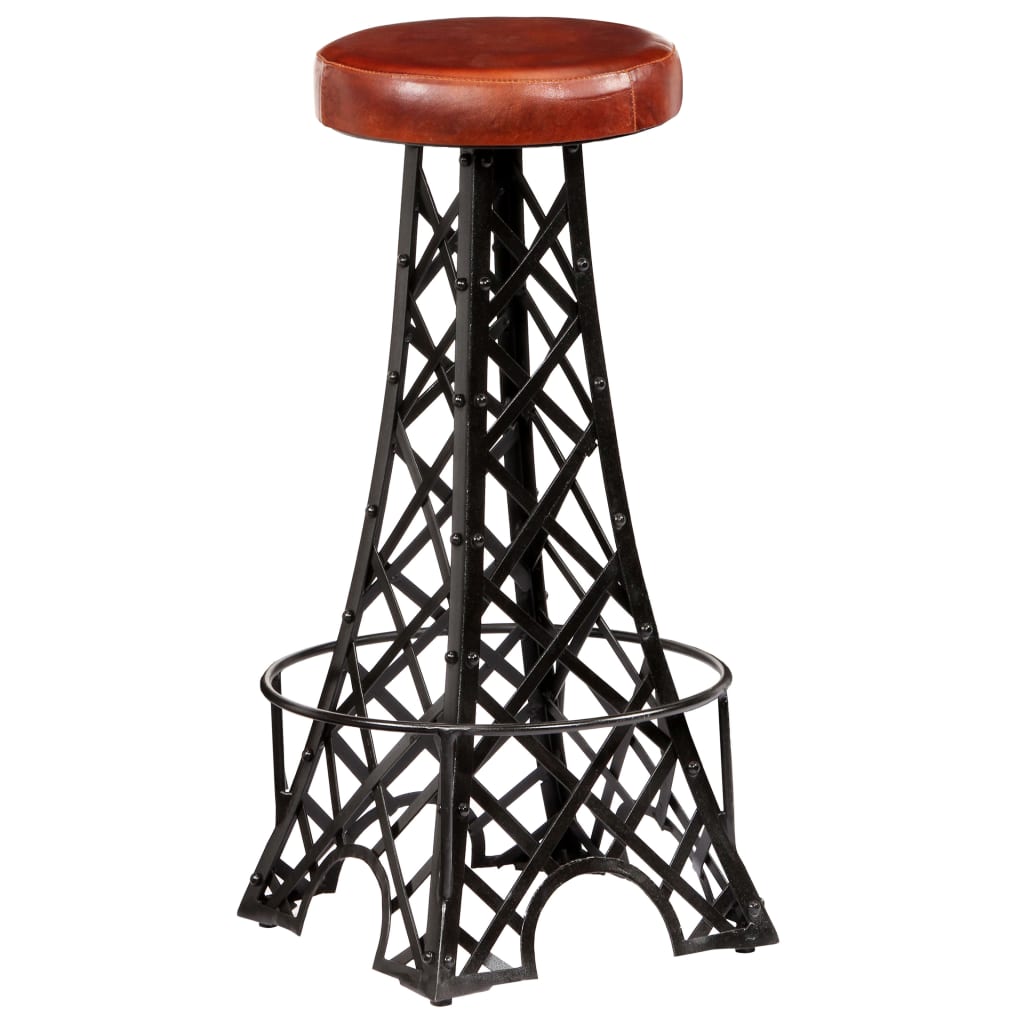 Bar Stool Set Of 2 And Black