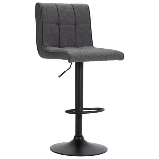 Bar Stool Polyester Adjustable Height Swivel