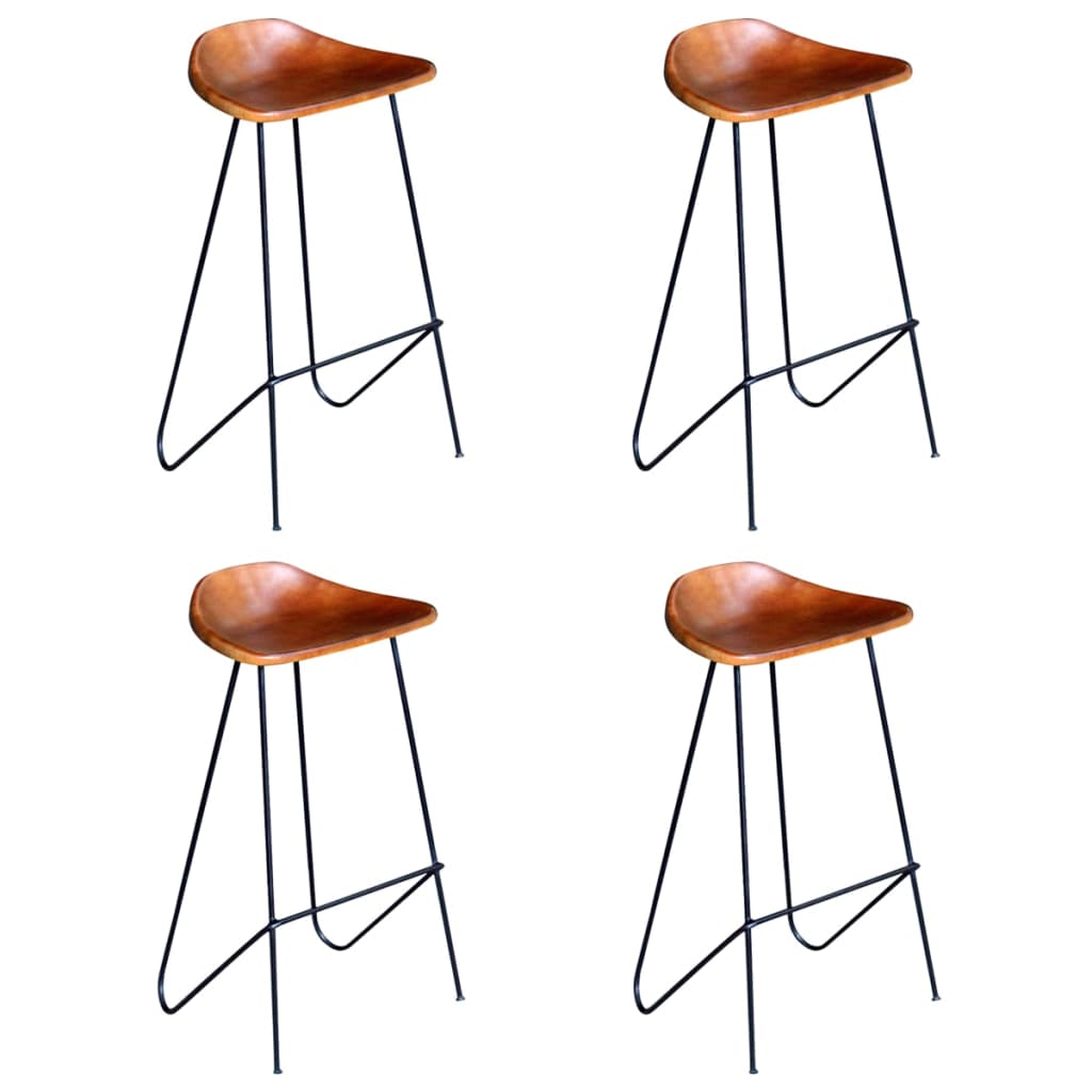 Bar Stools Set Of 2 And Black
