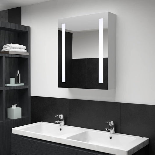 Bathroom Cabinet Mdf 19.7X5.1X27.6 In