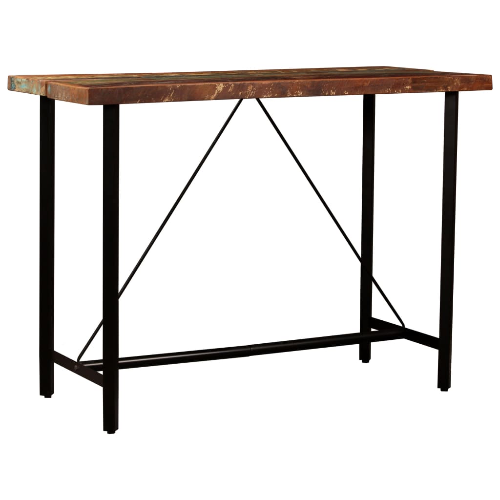 Bar Set Multicolor, Brown And Black And Steel