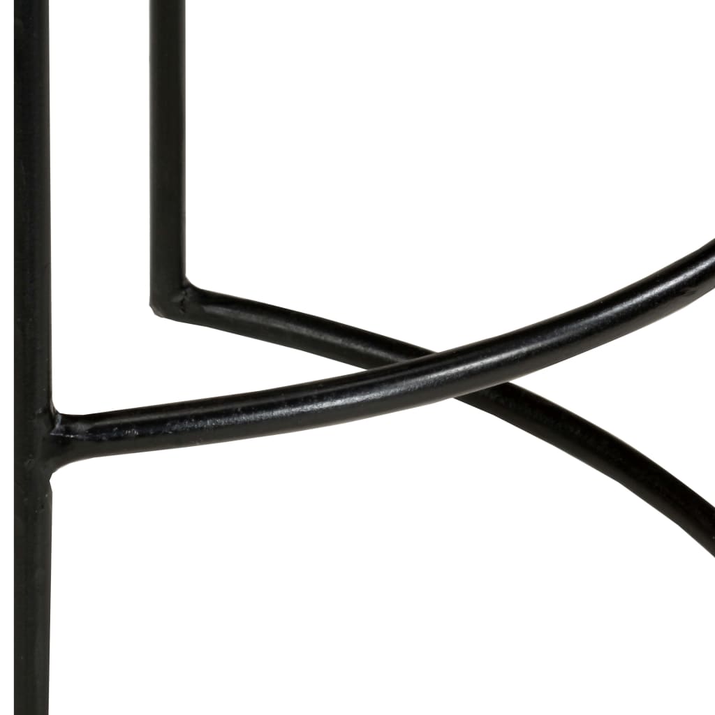 Bar Stool Set Of 2 Natural, Black