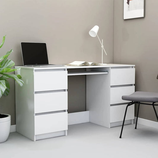 Writing Desk Engineered Wood Medium Durable Writing Desk