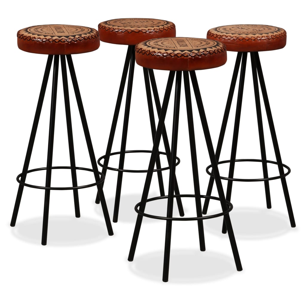 Bar Set Brown And Black Large Seats Many