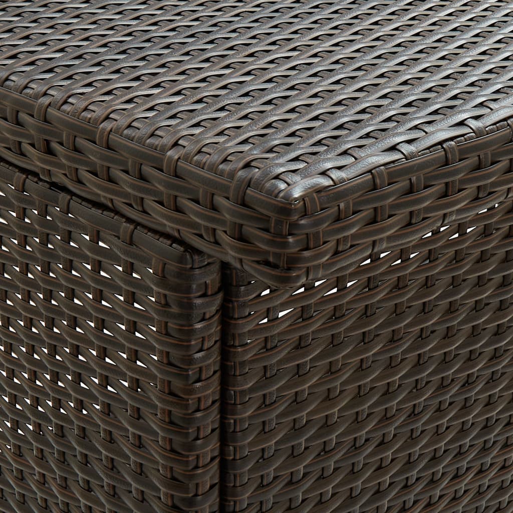 Bar Set Pe Rattan, Steel Large Bar Set Rectangular