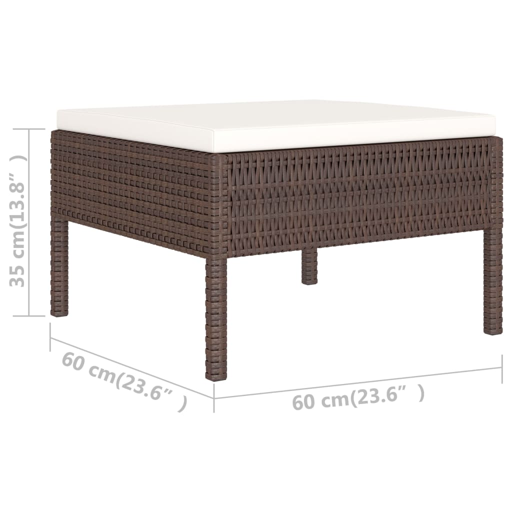 Patio Furniture Set Pe Rattan Large Modular