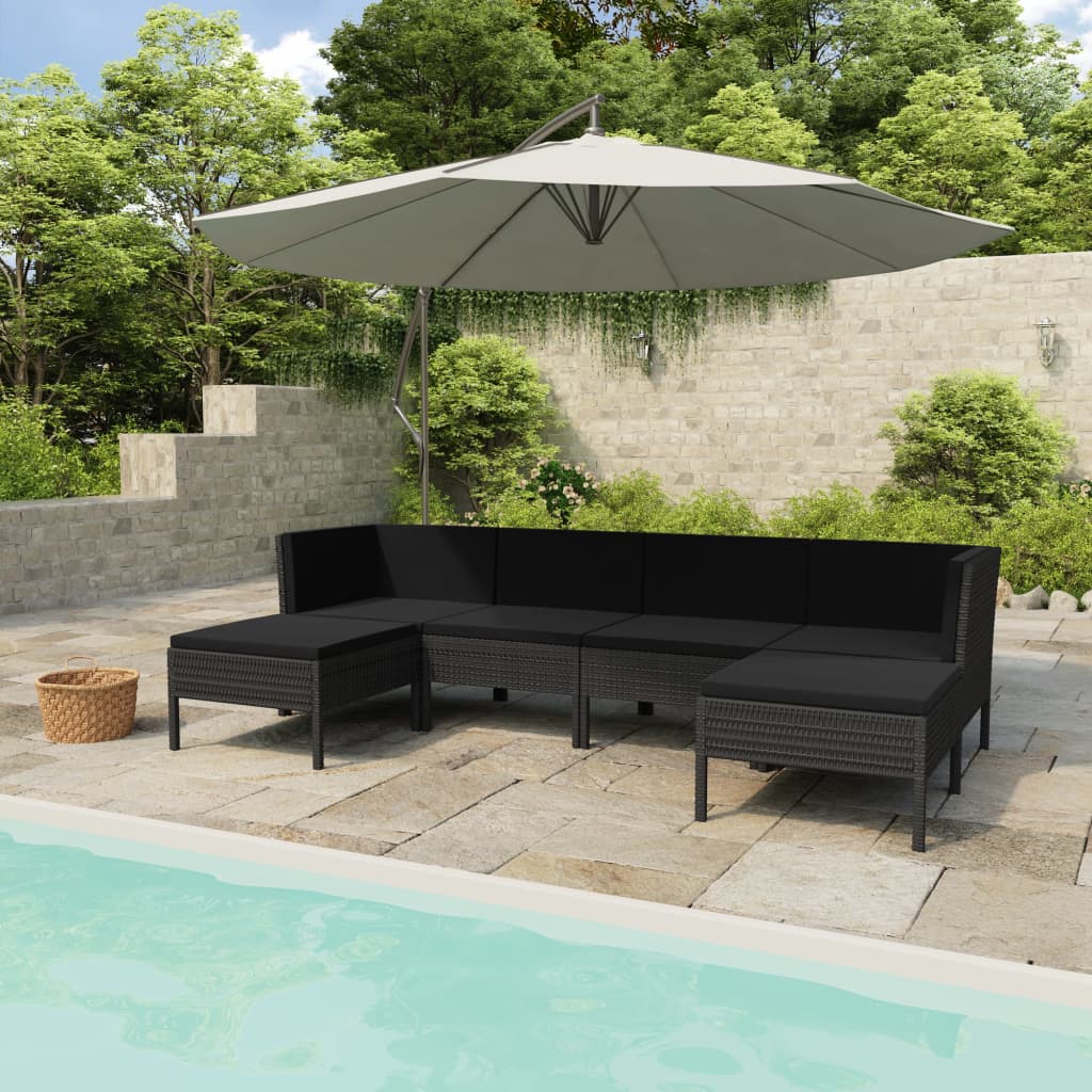 Patio Furniture Set Pe Rattan Large Modular