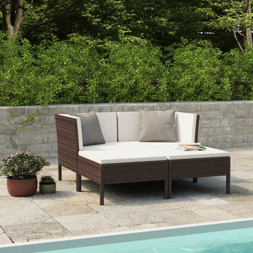 Patio Furniture Set Pe Rattan Large Modular