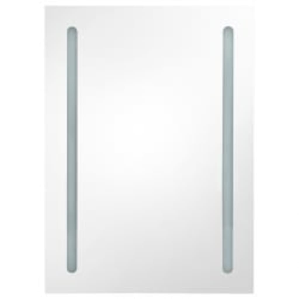 Bathroom Cabinet Mdf With Melamine Finish, Glass
