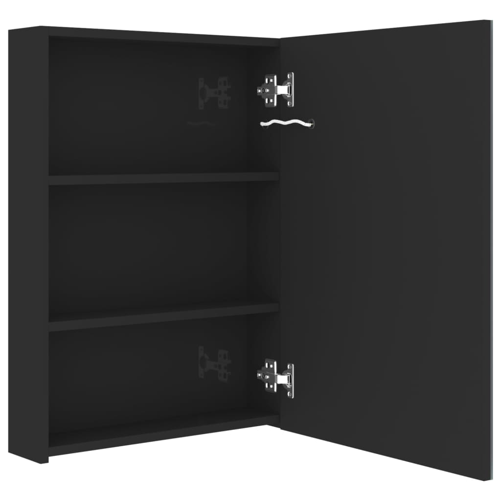Bathroom Cabinet Mdf With Melamine Finish, Glass