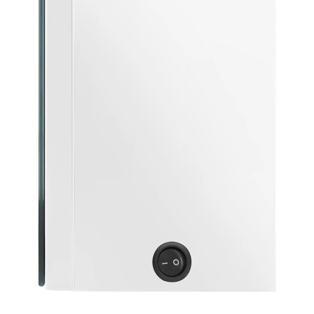 Bathroom Cabinet Mdf With Melamine Finish, Glass