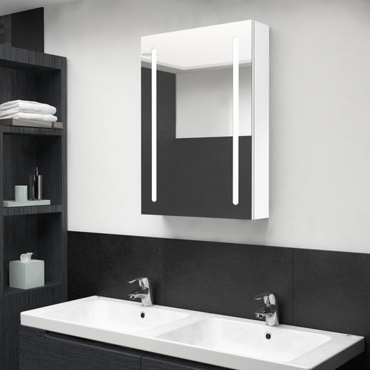 Bathroom Cabinet Mdf With Melamine Finish, Glass