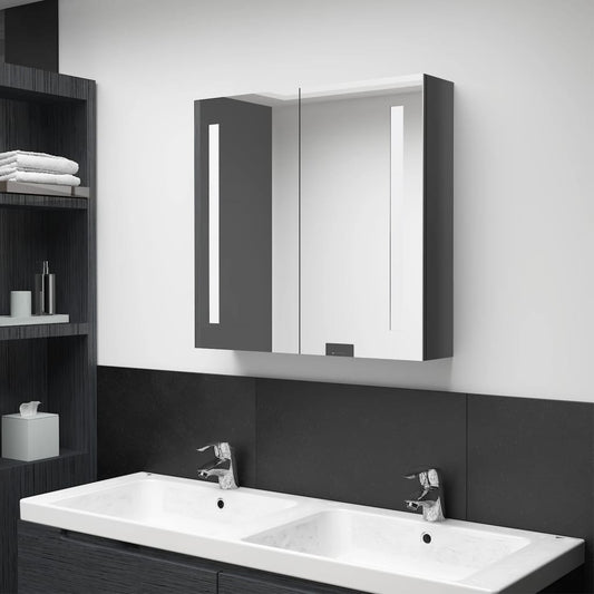 Bathroom Cabinet Mdf With Melamine Finish And Glass