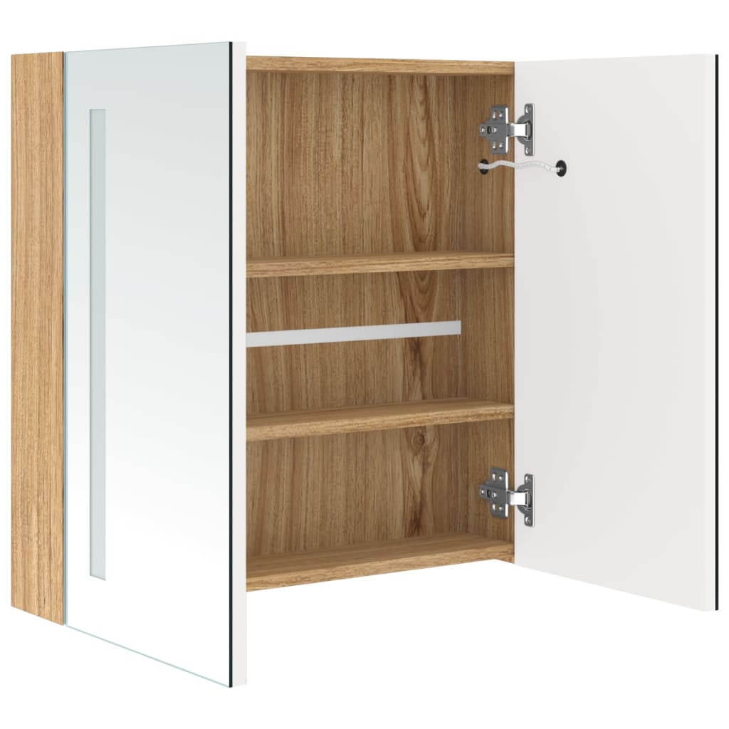 Bathroom Cabinet Mdf And Glass Medium