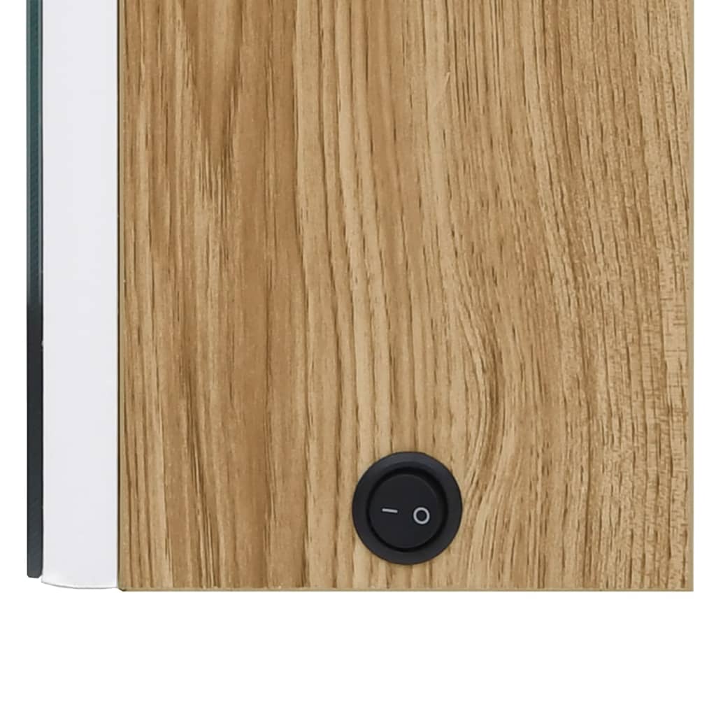 Bathroom Cabinet Mdf And Glass Medium