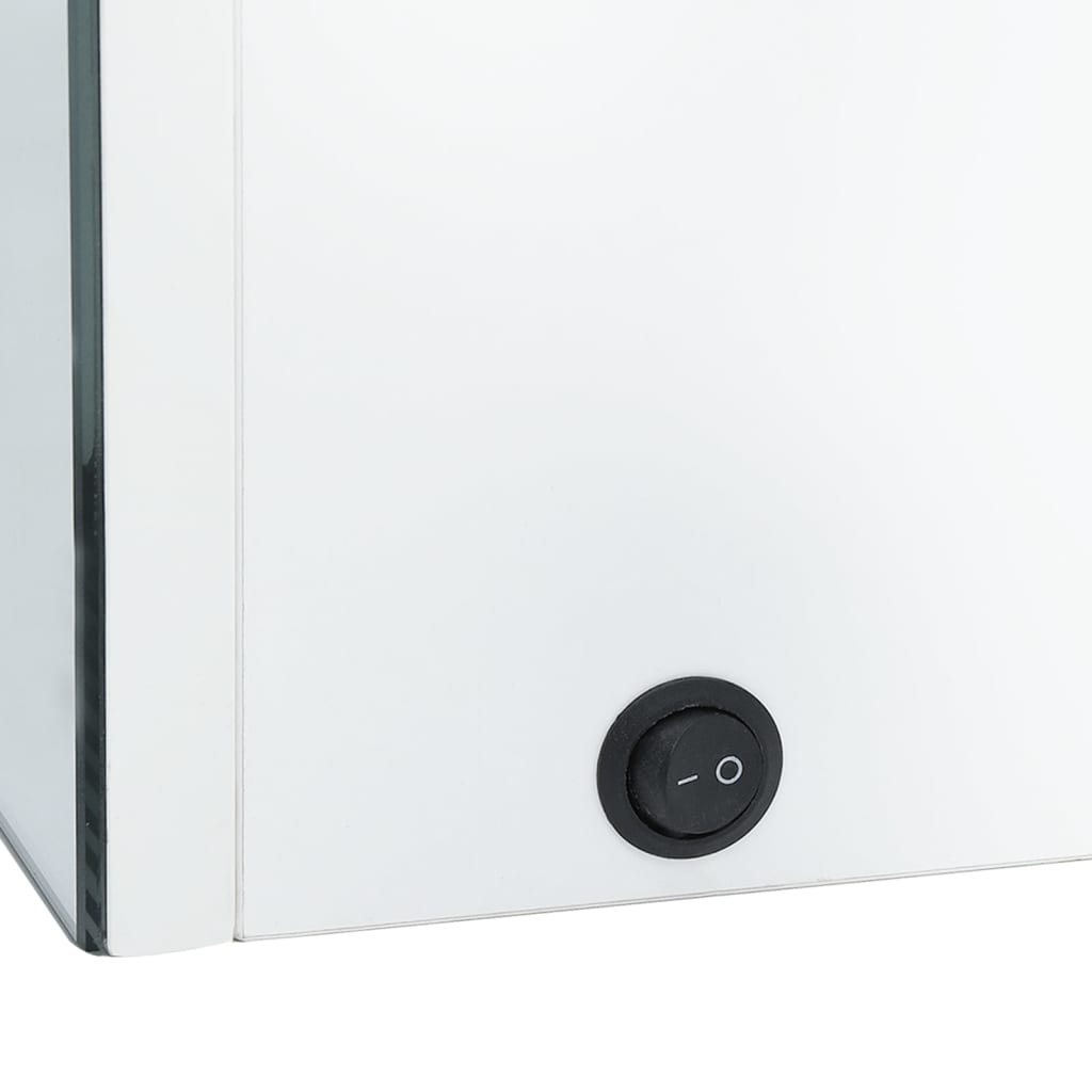 Bathroom Cabinet Mdf With Melamine Finish, Glass Mirror