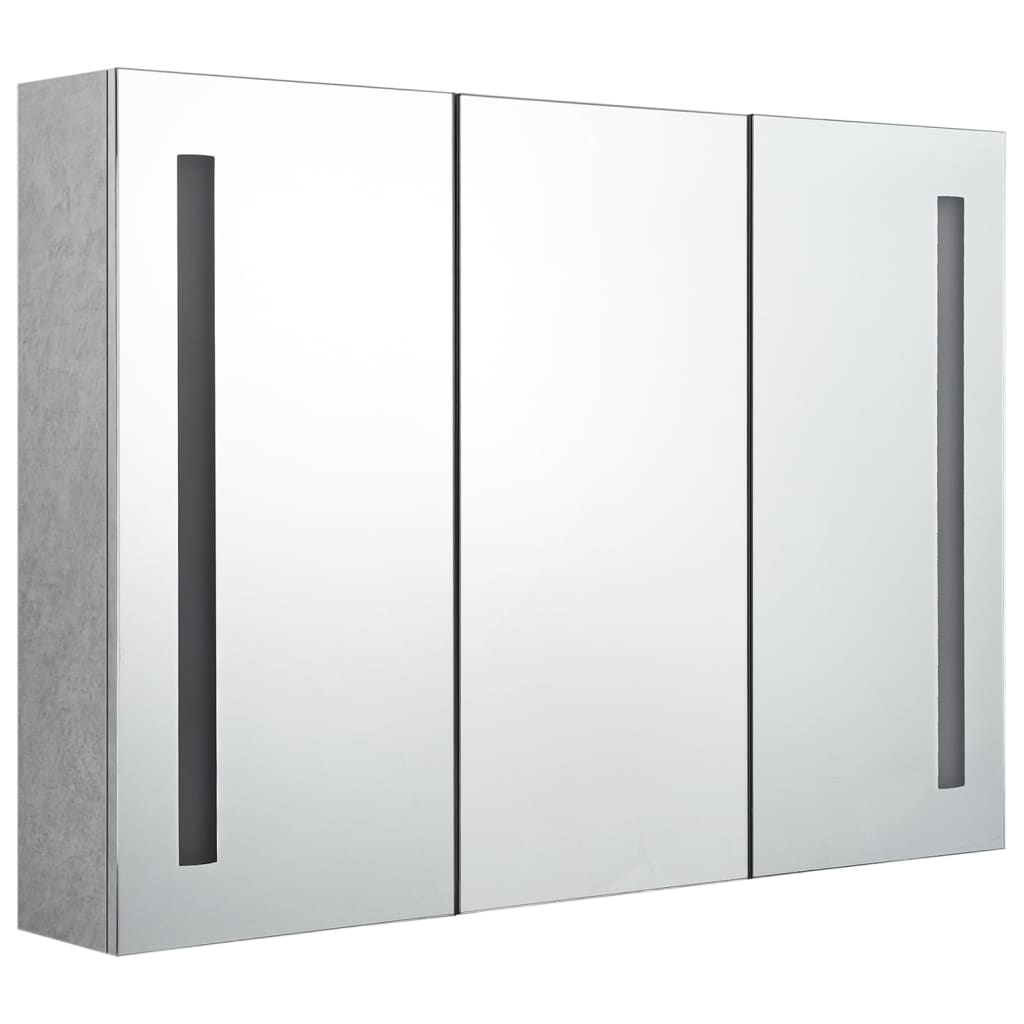 Bathroom Cabinet Mdf With Melamine Finish, Glass Mirror