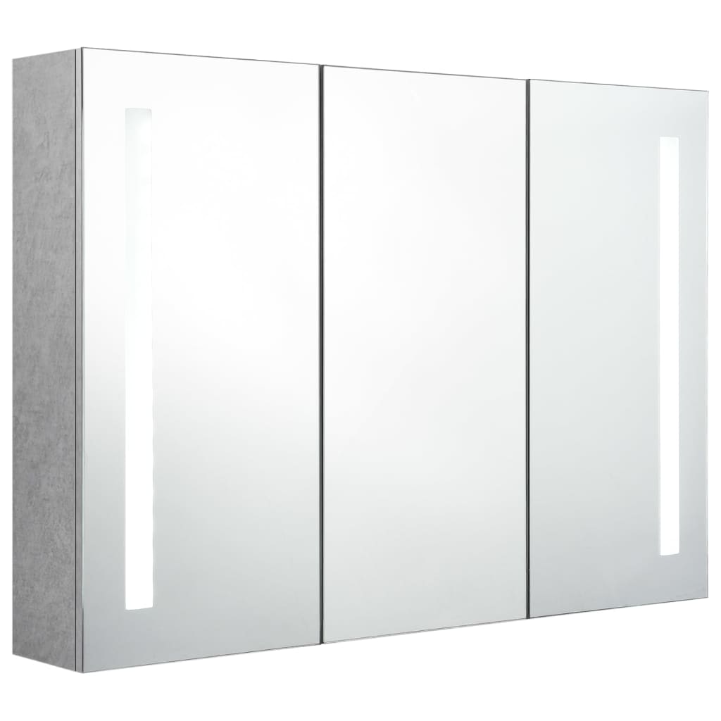 Bathroom Cabinet Mdf With Melamine Finish, Glass Mirror