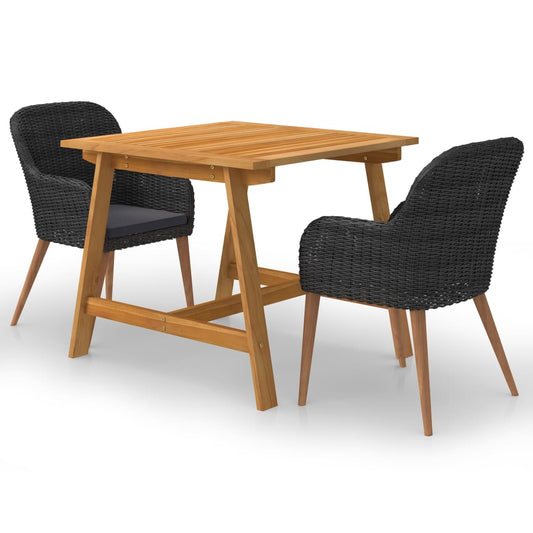 3 Piece Patio Dining Set