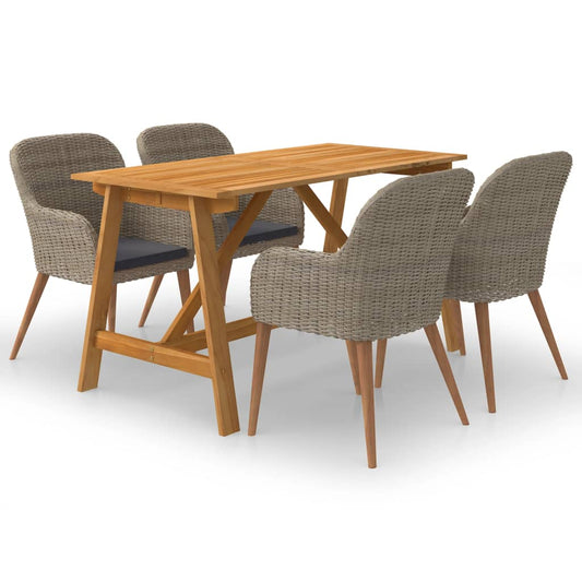 5 Piece Patio Dining Set