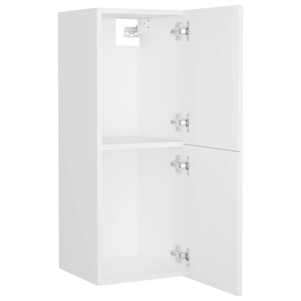 Bathroom Furniture Set Engineered Wood Compact