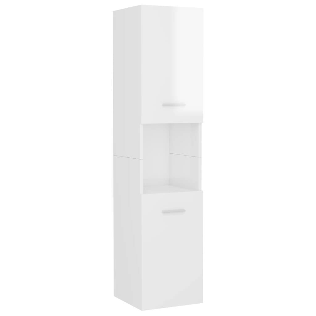 Bathroom Furniture Set Engineered Wood Compact