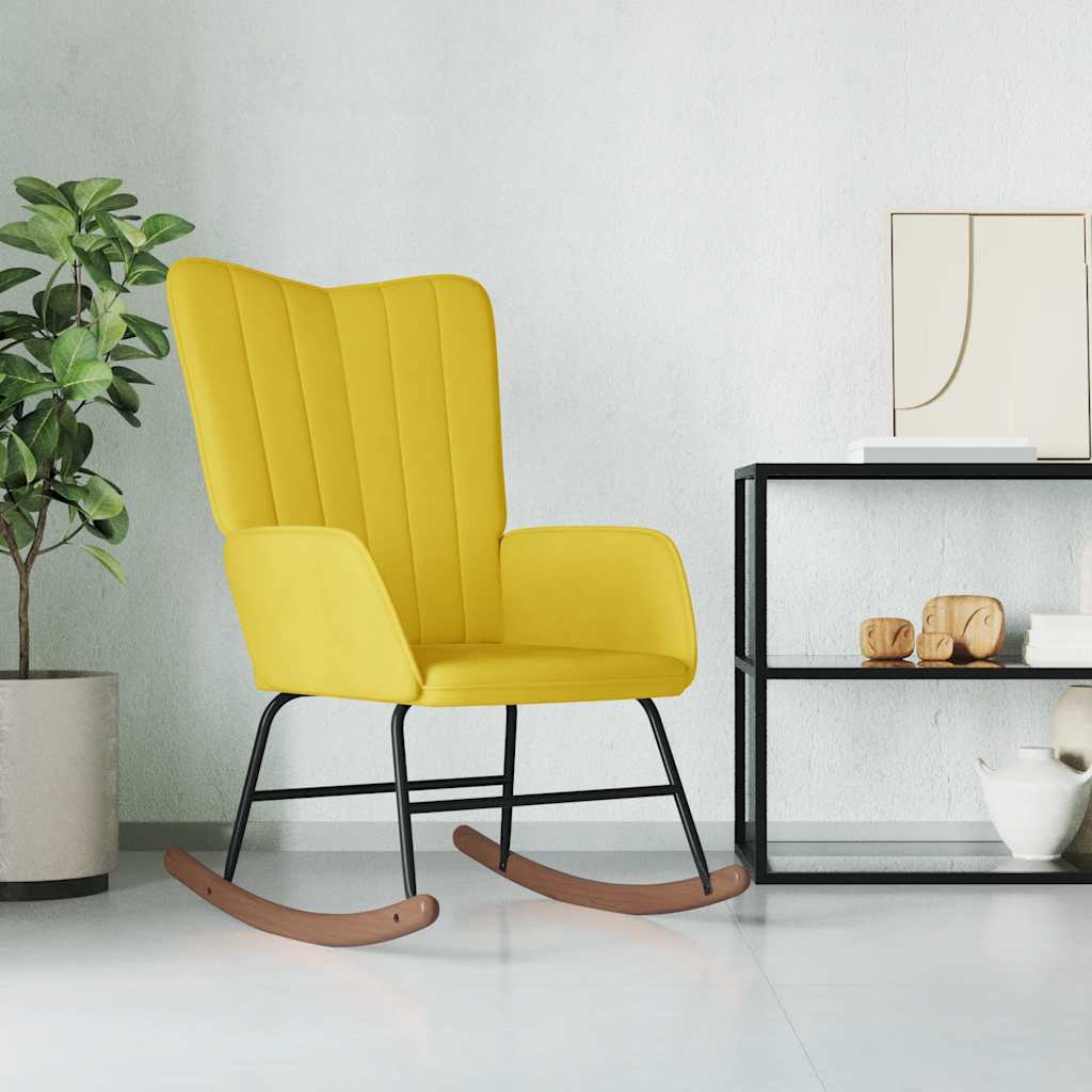 Rocking Chair With Stool