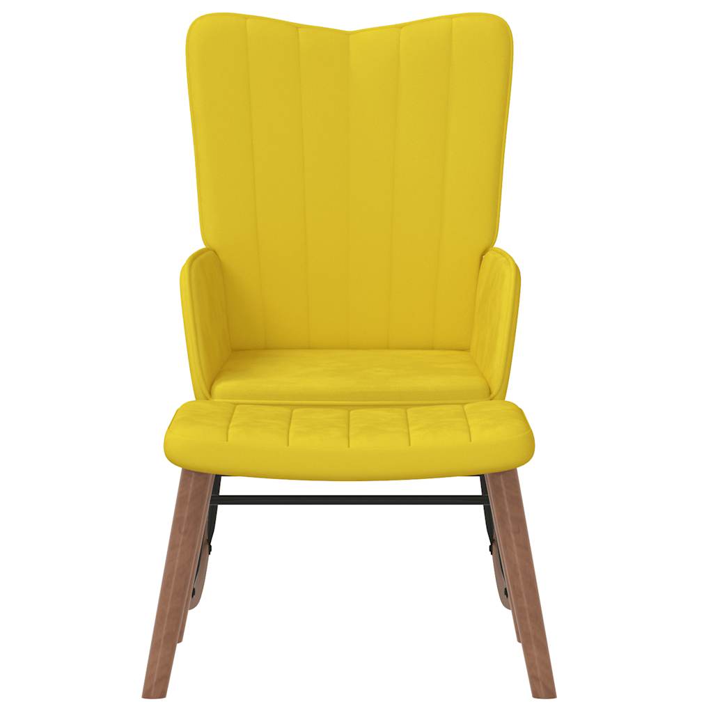 Rocking Chair With Stool