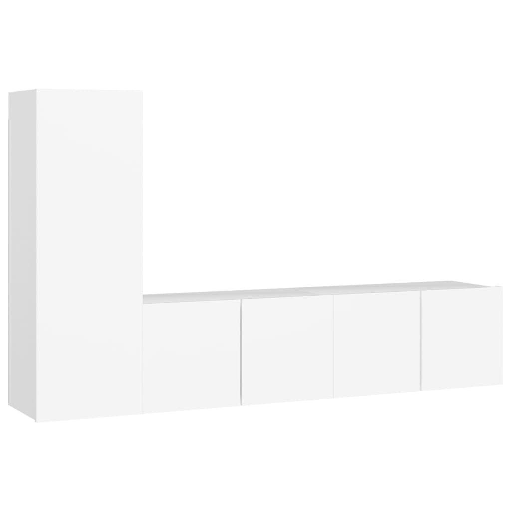 3 Piece Tv Stand Set Engineered Wood