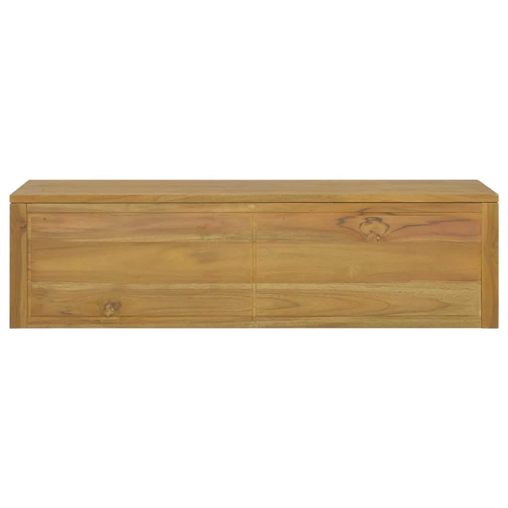 Bathroom Cabinet Natural Teak Solid Teak Wood