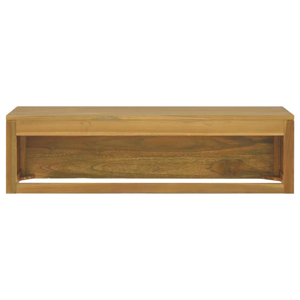 Bathroom Cabinet Natural Teak Solid Teak Wood