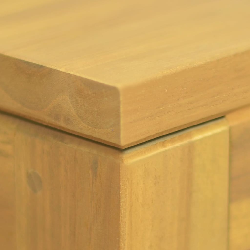Bathroom Cabinet Natural Teak Solid Teak Wood Medium