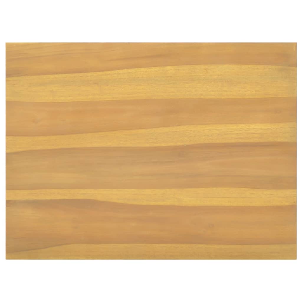 Bathroom Cabinet Natural Teak Solid Teak Wood 23.6 X 17.7 X 29.5 In
