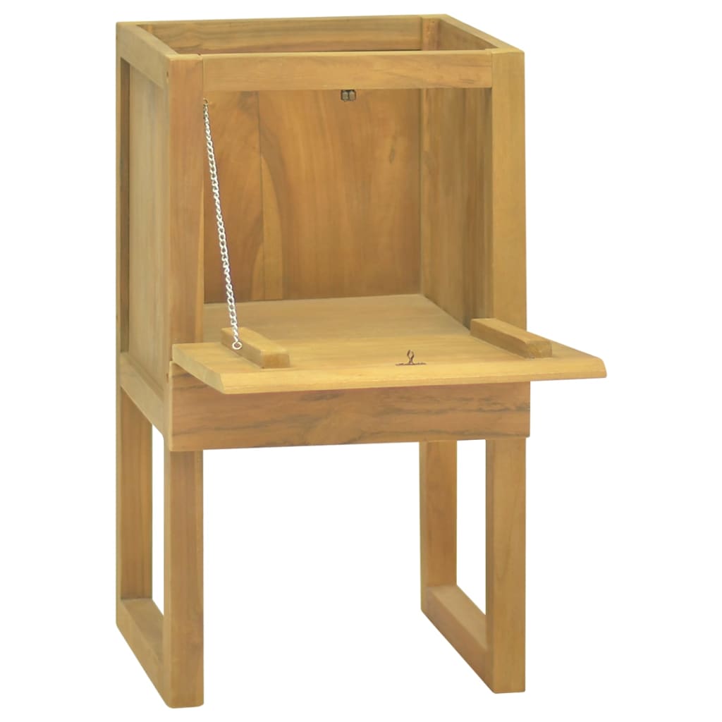 Bathroom Cabinet Natural Teak Solid Teak Wood Medium