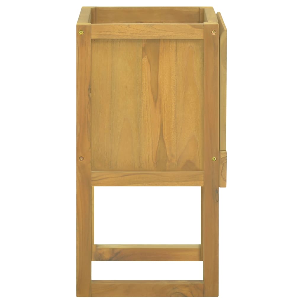 Bathroom Cabinet Natural Teak Solid Teak Wood Medium