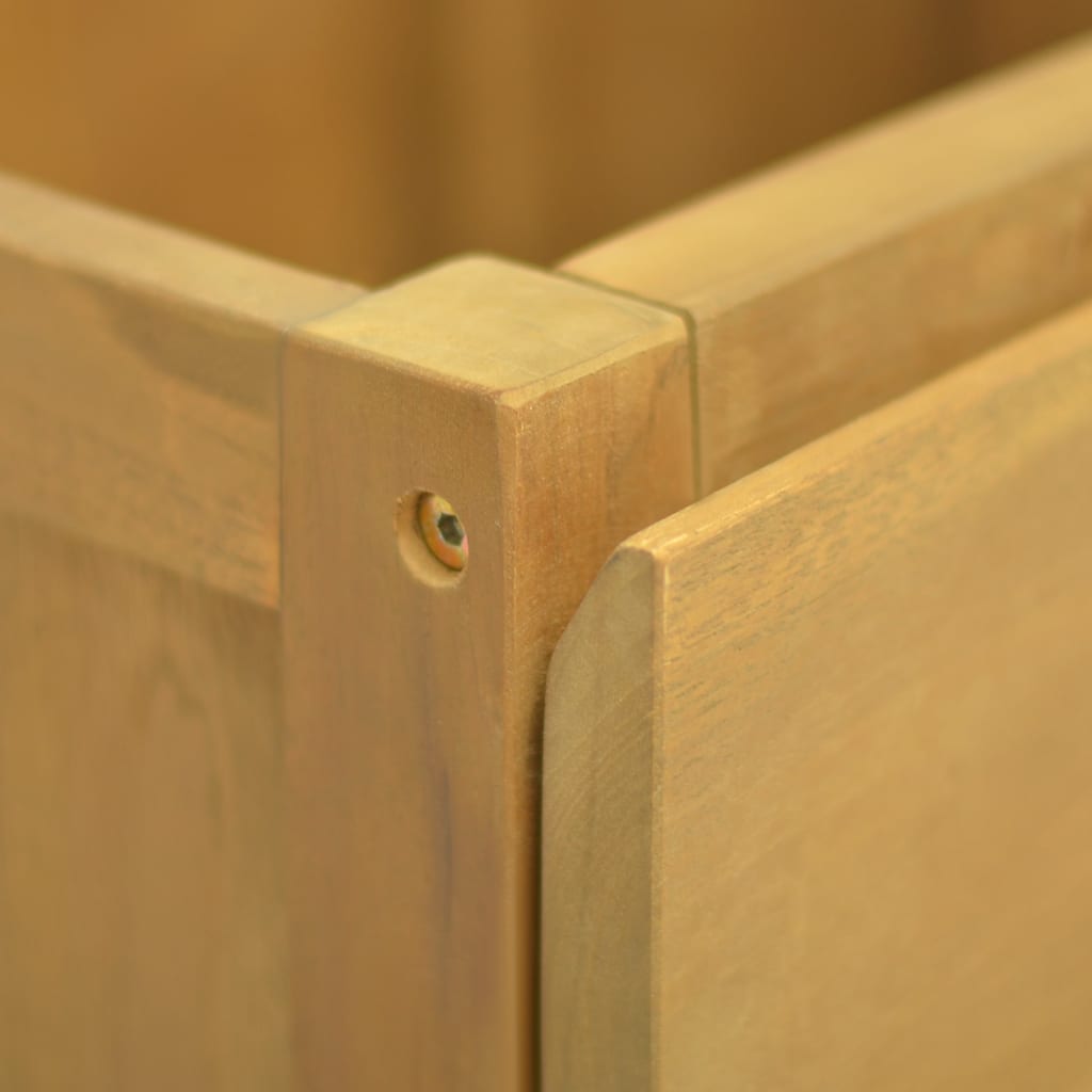 Bathroom Cabinet Natural Teak Solid Teak Wood Medium