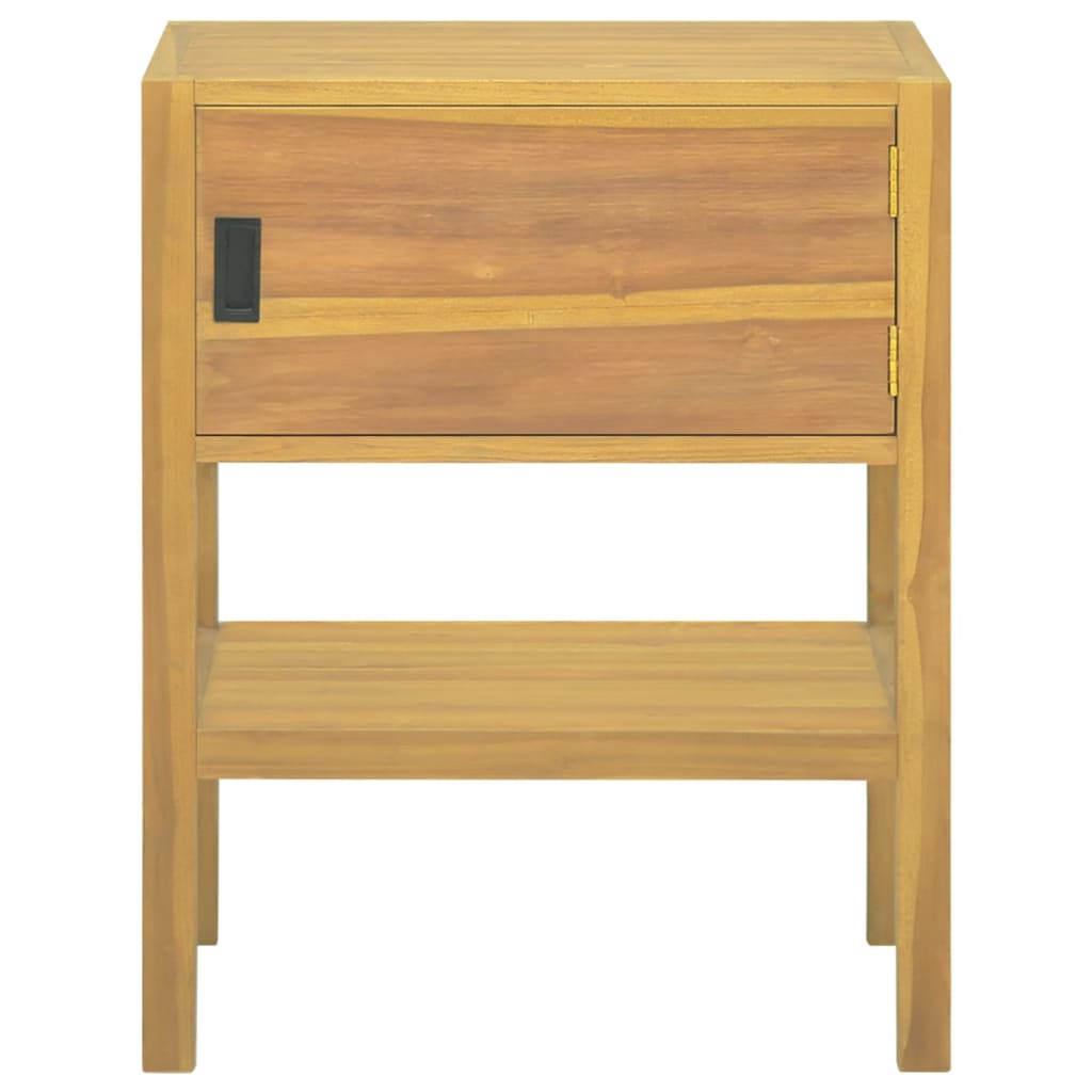 Bathroom Cabinet Natural Teak Solid Teak Wood Medium