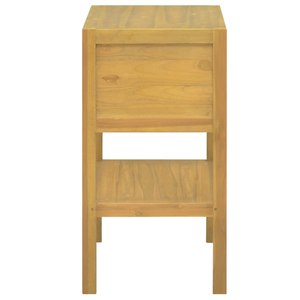 Bathroom Cabinet Natural Teak Solid Teak Wood Medium